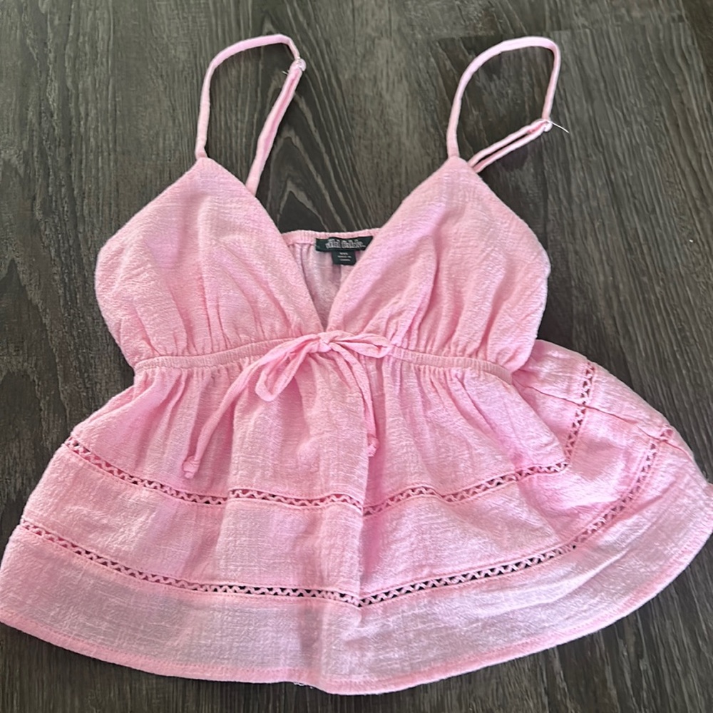 Pink wild fable tank top